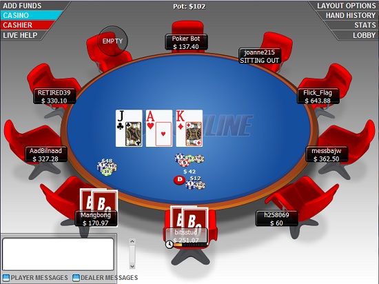 BetOnline Poker  Lobby